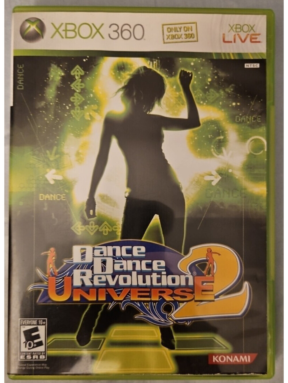 Dance Dance Revolution: Universe 2 (Xbox 360) CIB w/Manual + New Case